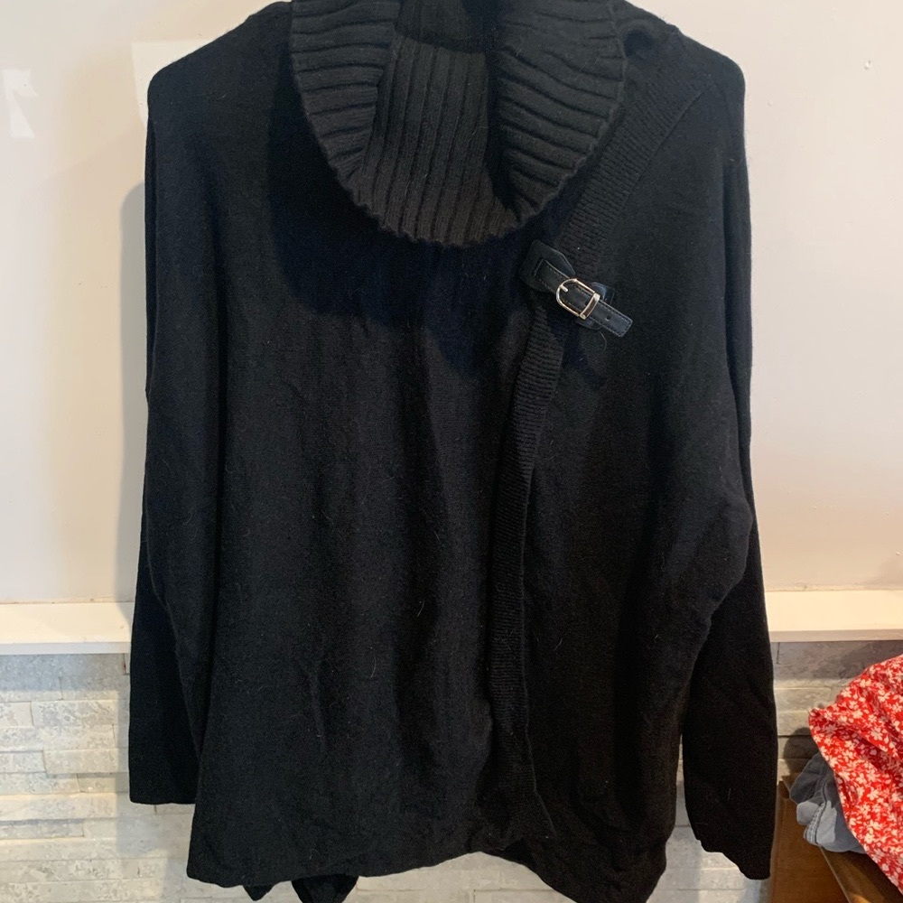 Black poncho/sweater